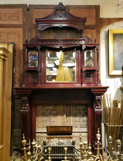 Antique Fireplace Mantel (65-½" x 113-½")
