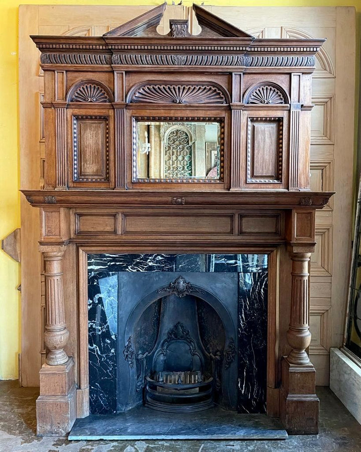 Antique Fireplace Mantel (70