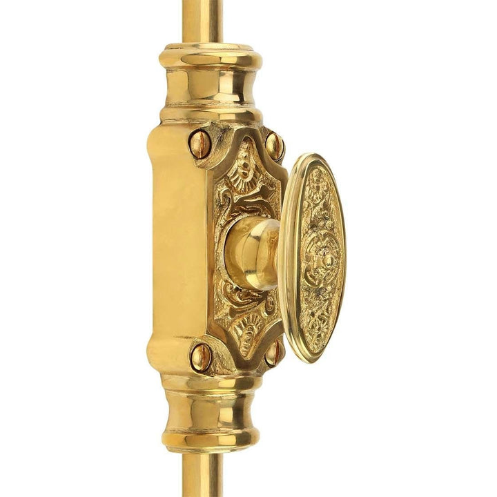 Cremone Bolt - Door (Decorative Brass)