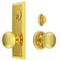 Entrance Doorknob Set - Medium (Mortise)