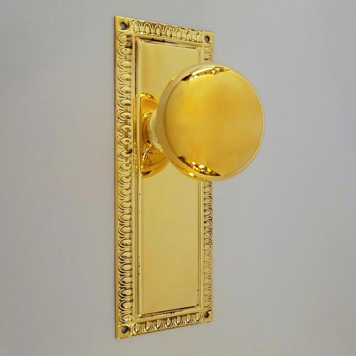 Doorknob Set - Egg & Dart