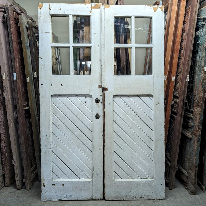 Pair Exterior Doors (61