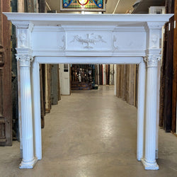 Antique Fireplace Mantel (60½" x 58½")