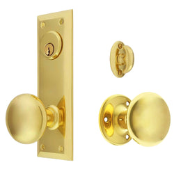 Entrance Doorknob Set - Small (Mortise)