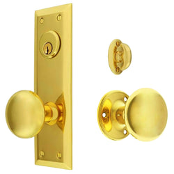 Entrance Doorknob Set - Medium (Mortise)