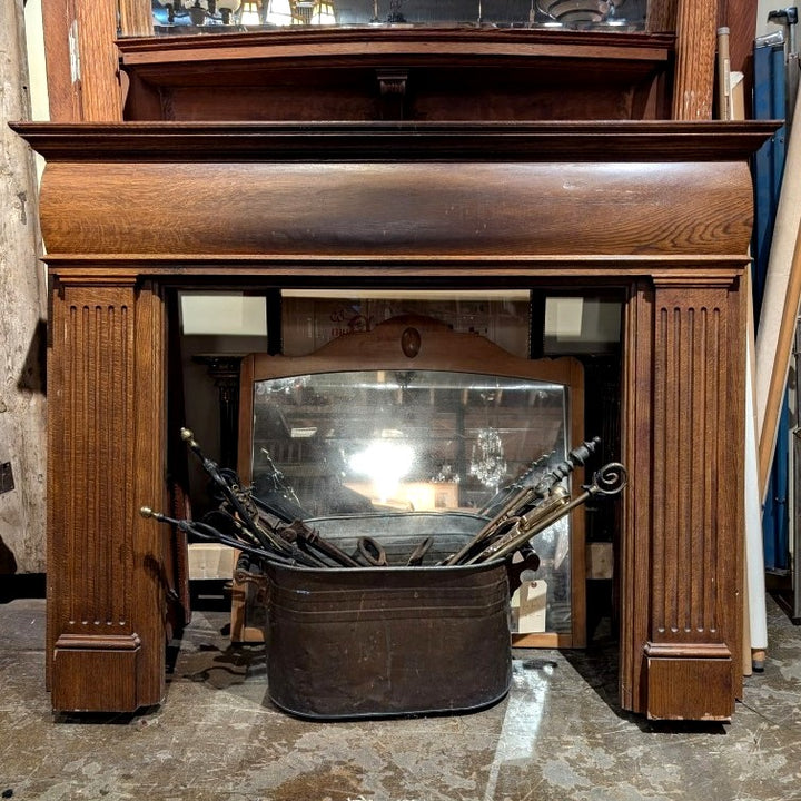 Antique Fireplace Mantel (59