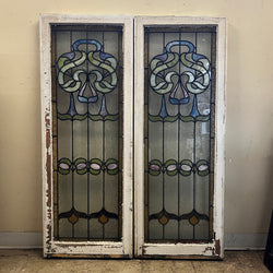Stained Glass Window Pair (40"x53½")