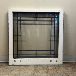Leaded Window (29⅜"x30¼") (2 Available)