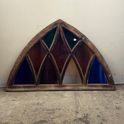 Arched Stained Glass Window (44"x28½")