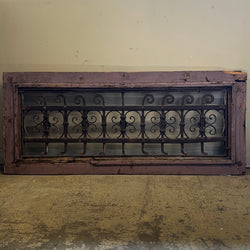 Wrought Iron Panel (55"x23")