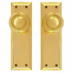 Doorknob Set - Medium Forged (8")