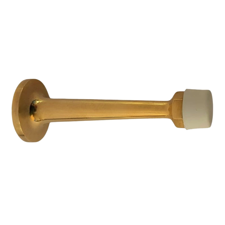 Wall Doorstop - Brass