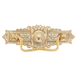 Stamped Eastlake Victorian Drawer Pull