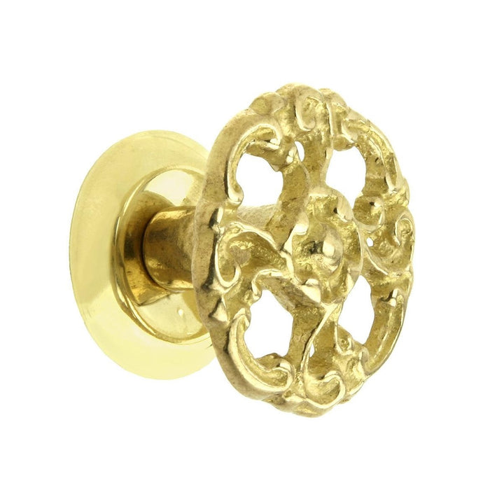 Cabinet Knob - Brass Victorian (2 sizes)