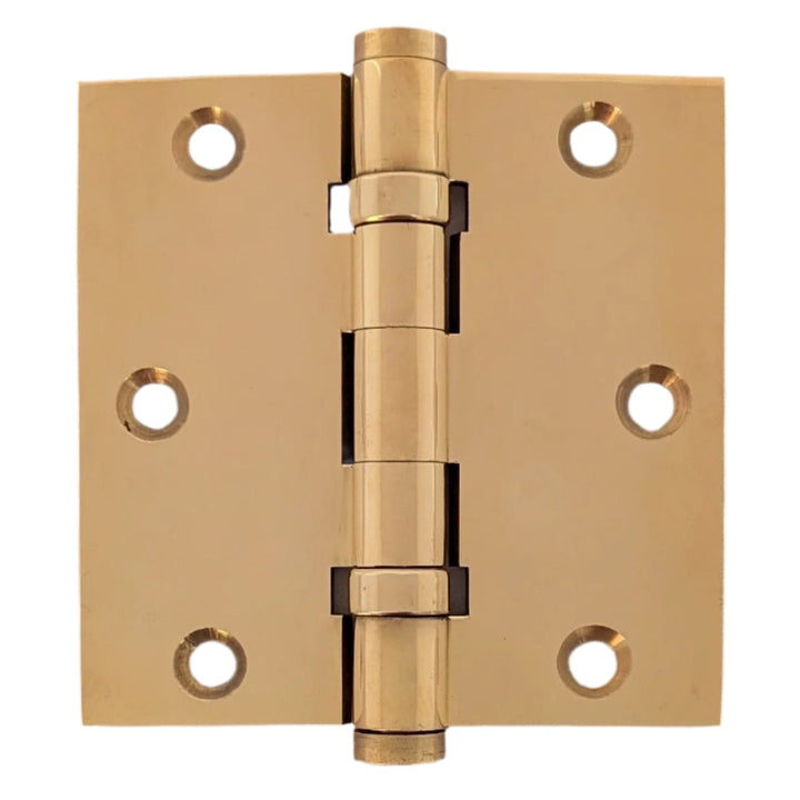 Unlacquered Brass Hinges: Ball Bearing (35 options)