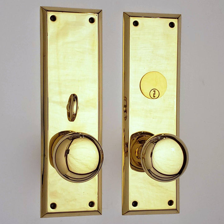 Entrance Doorknob Set - Large (Mortise)