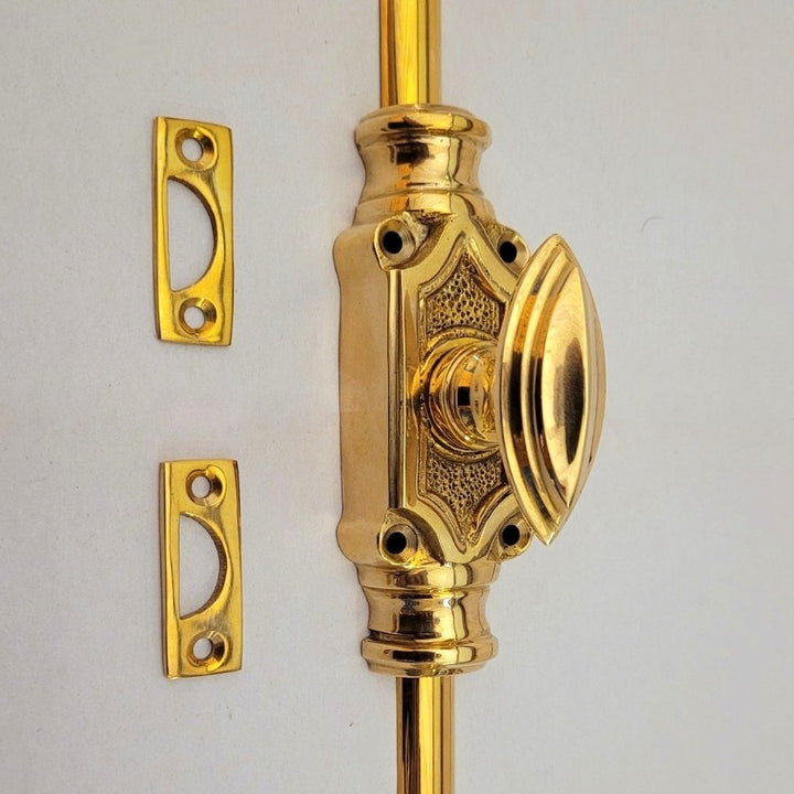 Cremone Bolt - Cabinet (Brass)