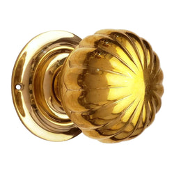 Brass Center Doorknob