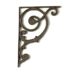 12" Scroll Shelf Bracket