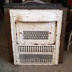 Antique Fireplace Insert (24-½"w x 30-½"h)