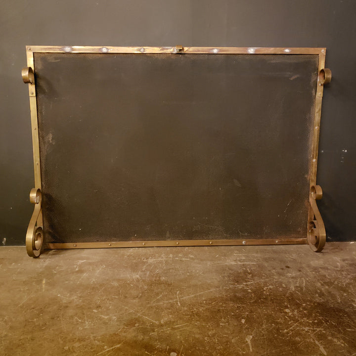 Antique Fireplace Screen