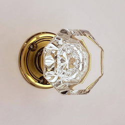 Doorknob Set - Large Glass