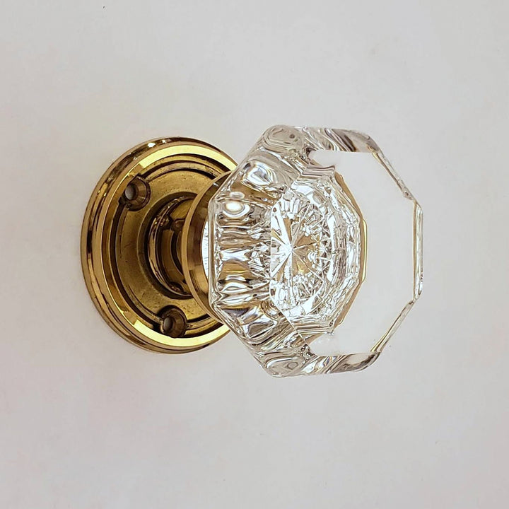 Doorknob Set - Large Glass