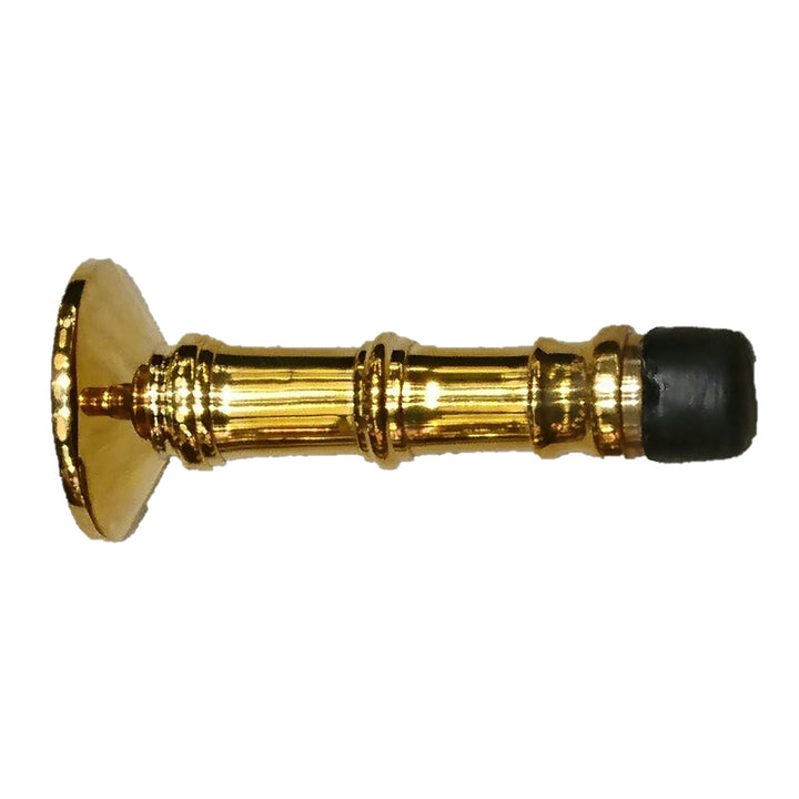 Wall Doorstop - Brass