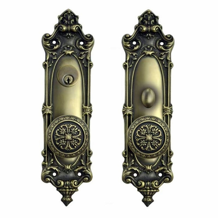 Entrance Doorknob Set - Rococo (Mortise)