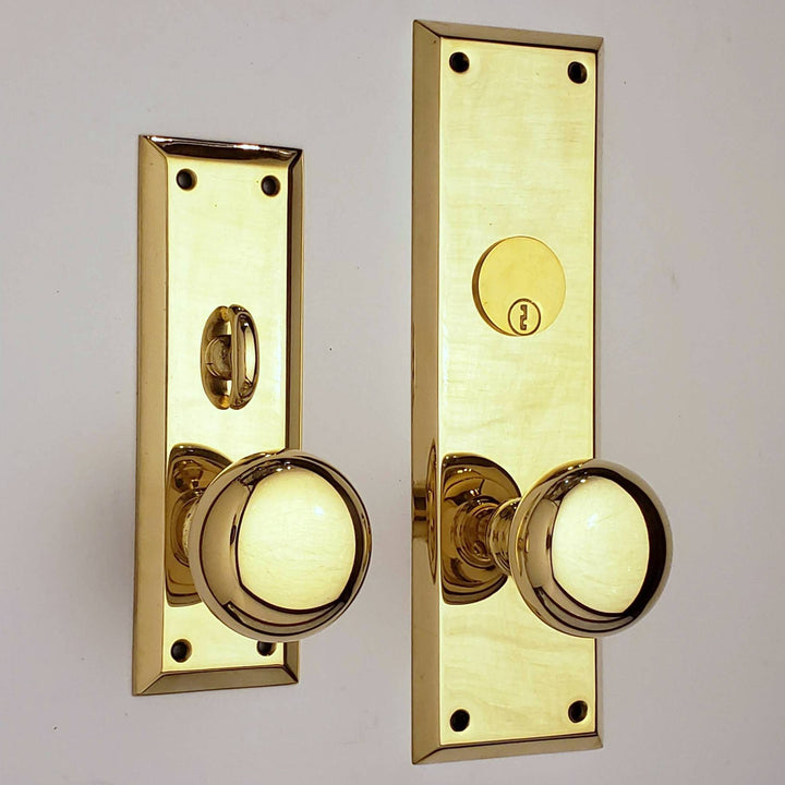 Entrance Doorknob Set - Large (Mortise)