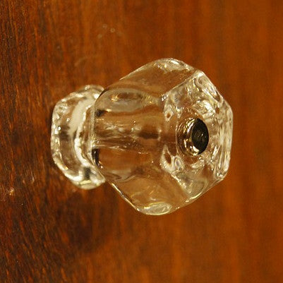 Glass Cabinet Knob - Hexagon (14 Colours)