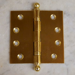 Brass Hinge: 4"