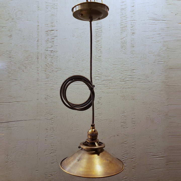 Pendant Light - Spun Brass