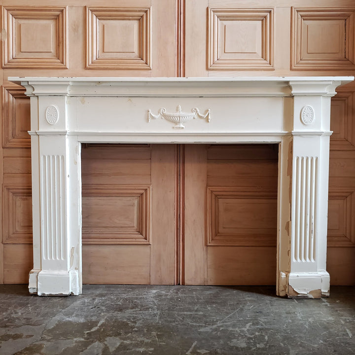 Antique Fireplace Mantel (72