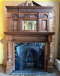 Antique Fireplace Mantel (70" x 100")