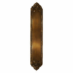 Push Plate - Ribbon & Reed (13-¾")