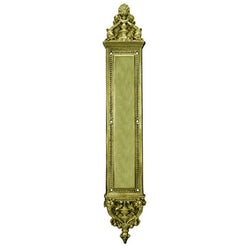 Push Plate - Large Victorian (24")