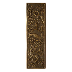 Push Plate - Parrot (11-¼")