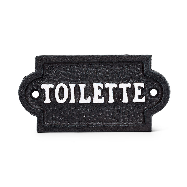 Toilette Sign