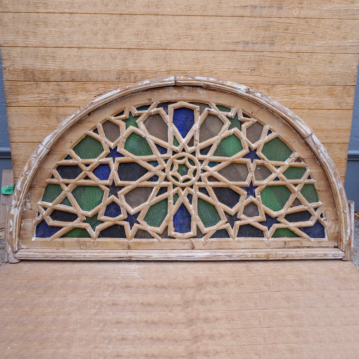 Transom Window - Stained Glass