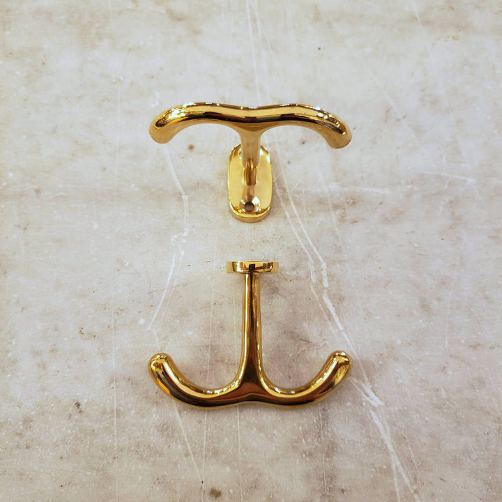 Brass Counter Hook - Plain