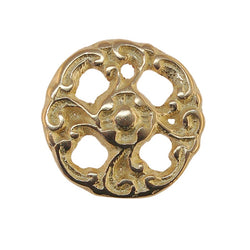 Cabinet Knob - Brass Victorian (1-¼")