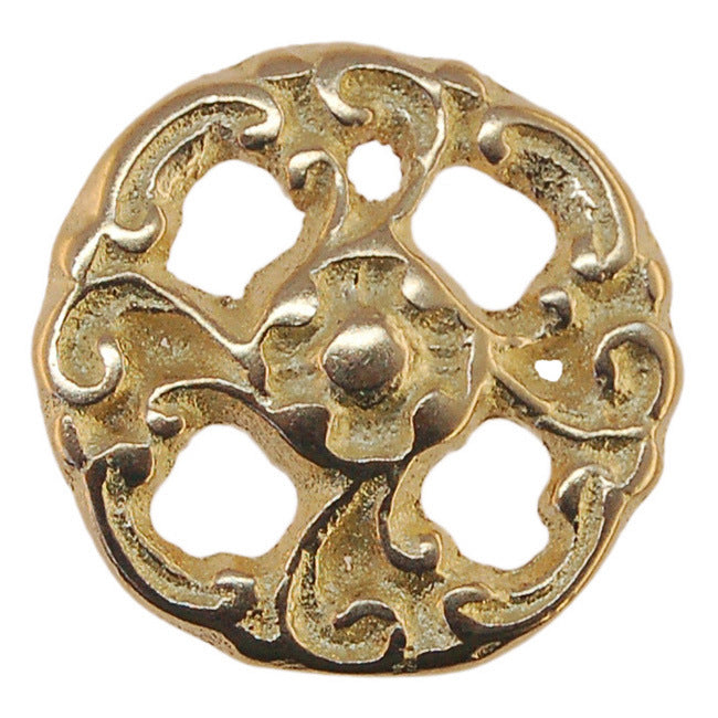 Cabinet Knob - Brass Victorian (1-¼
