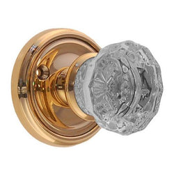 Doorknob Set - Victorian Glass