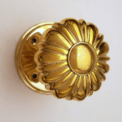Brass Center Doorknob - Small