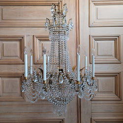 Antique Chandelier (28" x 54")