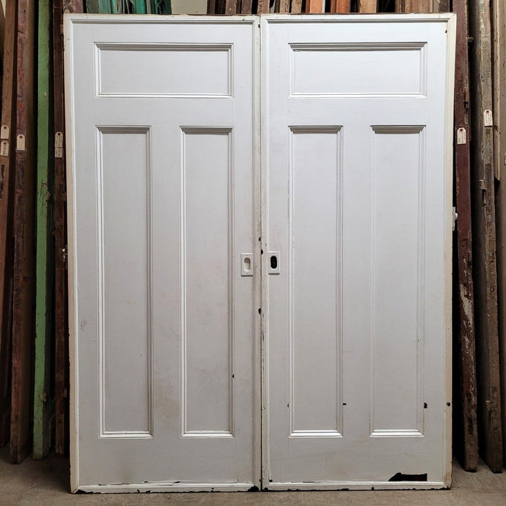 Pair Sliding Pocket Doors (64