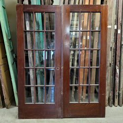 Antique Pair Doors - French (60" x 77-¼")