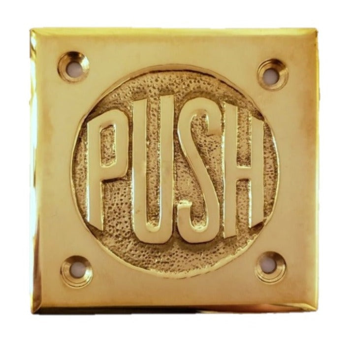Push Plate Sign (2-¾